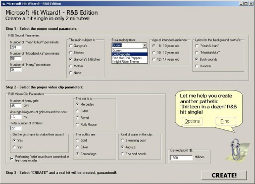 Microsoft Hit Wizard